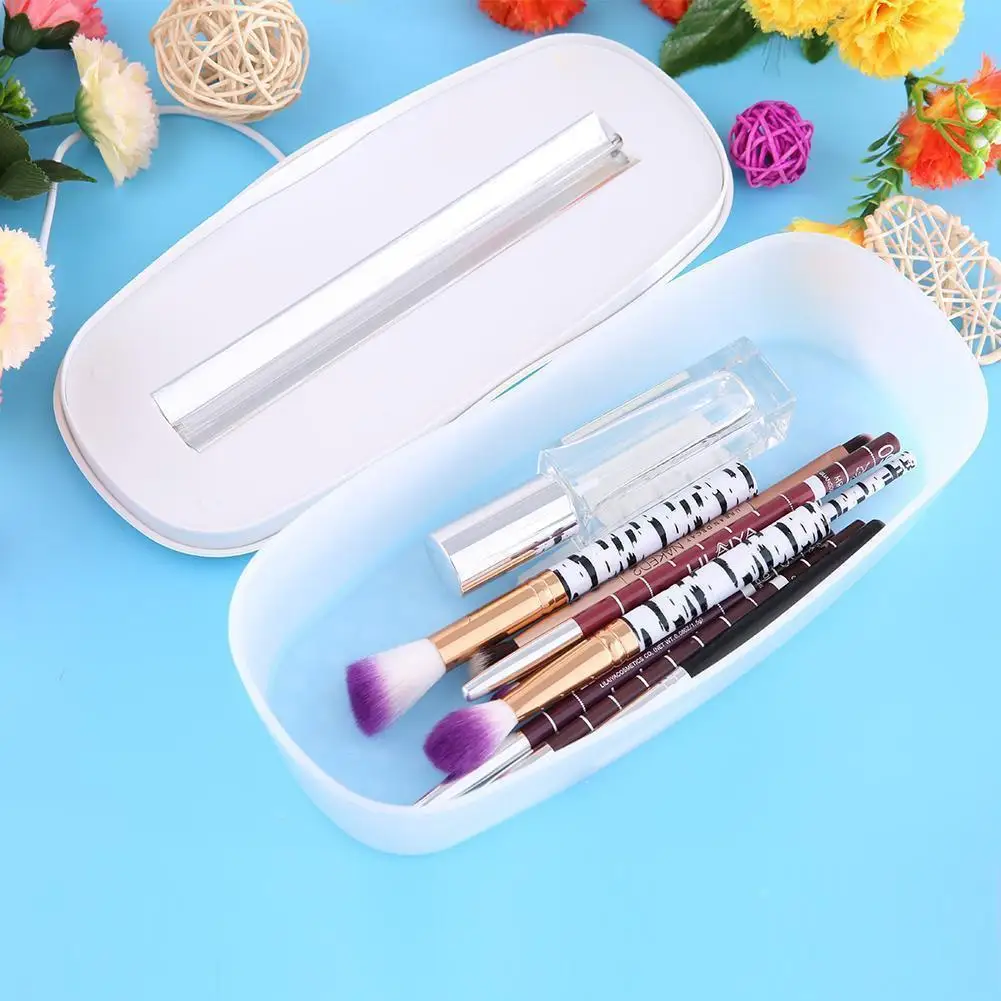 

UV Ultraviolet Light Disinfection Box Nail Tool Makeup Brush Cleaning Sterilizer storage box nail set