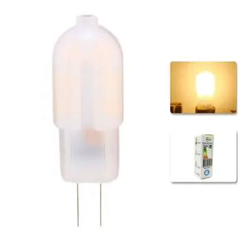 

1x LED G4 Lamp Bulb 12 SMD 2835 COB SMD AC /DC 12V 3W Warm White LED Lighting Lights replace Halogen for Spotlight Chandelier