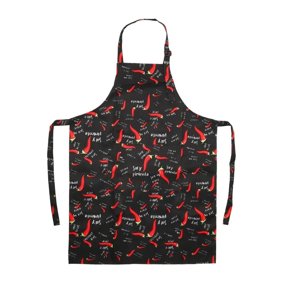 

Unisex Adjustable Halter Neck Home Kitchen Cooking Wear Aprons Chef Cook Restaurant Cafe Waiter BBQ Hairdresser Cooking Apron