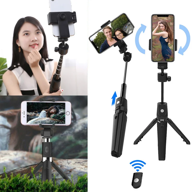 Multifunctional Tripod Selfie Stick Bluetooth Alumimum Alloy XR649 | Электроника