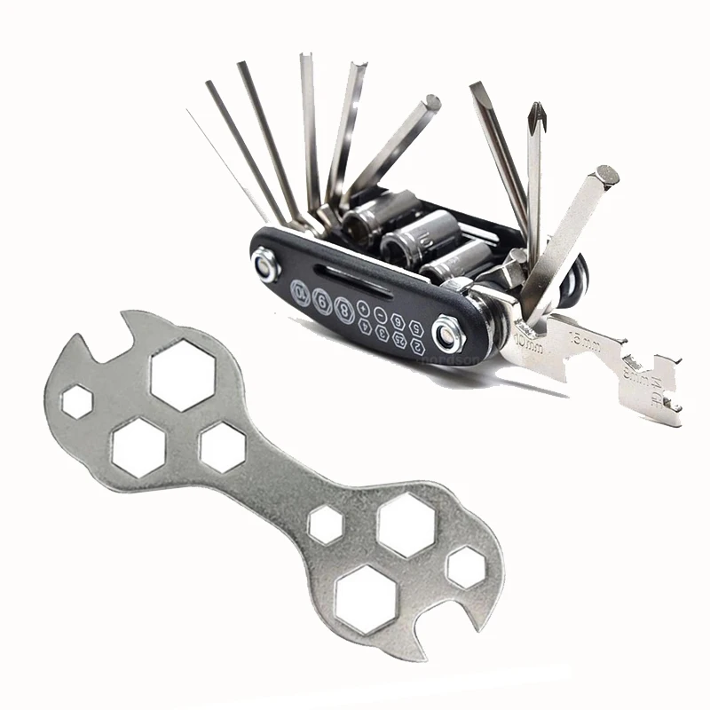 Multifunction Hex Key Screwdriver Socket Wrench Repair Tool Hexagon Screw Nuts for Motorcycle Scooter BIke Removal | Инструменты