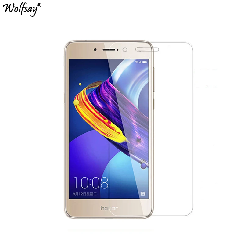 

Wolfsay 2PCS Glass for Huawei P Smart Screen Protector Tempered Glass for Huawei Enjoy 7S Film for Huawei P Smart Glass 5.65"