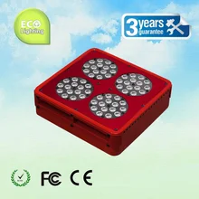 Лучший Apollo 4 LED светать 60*3 W полный спектр для Сельского Хозяйства Парниковых расти палатку расти поле гидропоники системы (настраиваемый)