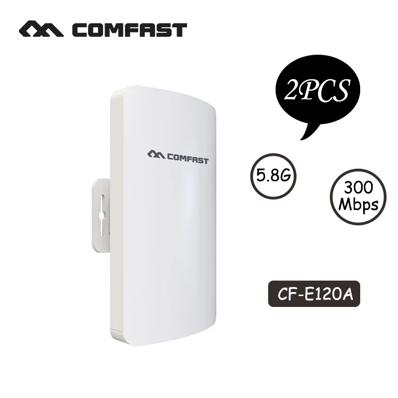 COMFAST mini wireless bridge outdoor CPE wifi router repeater 5.8ghz 300mbps for ip camera project 1-2km long range amplifier COMFAST mini wireless bridge outdoor CPE wifi router repeater 5.8ghz 300mbps for ip camera project 1-2km long range amplifier