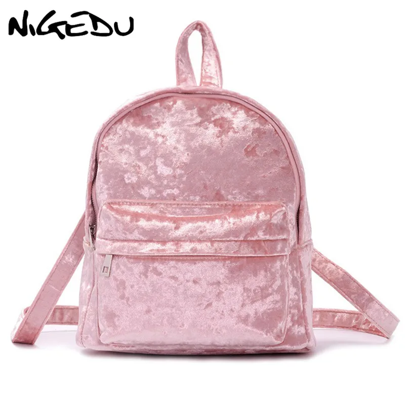 soft pink backpack