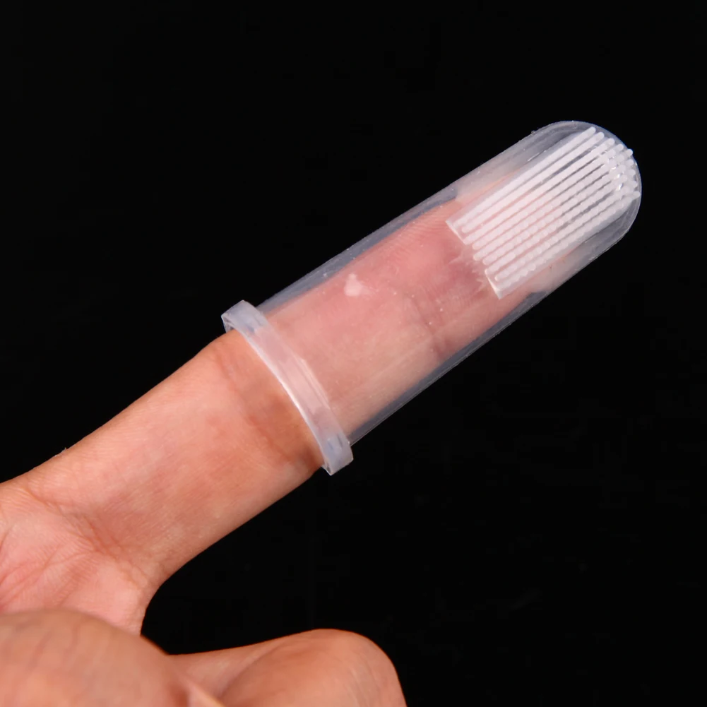 

Pet Finger Toothbrush Dog Cat Tartar Teeth Cleaner Grooming Tools for Puppy Cat Kitten Toothbrush Dog Accessories