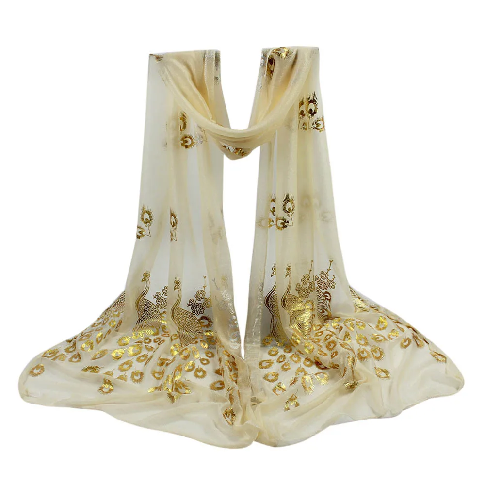 Китайский стиль Пион печатных шарф женский шифон шаль длинные мягкие палантины женские летние тонкие накидки с цветочным узором хиджаб