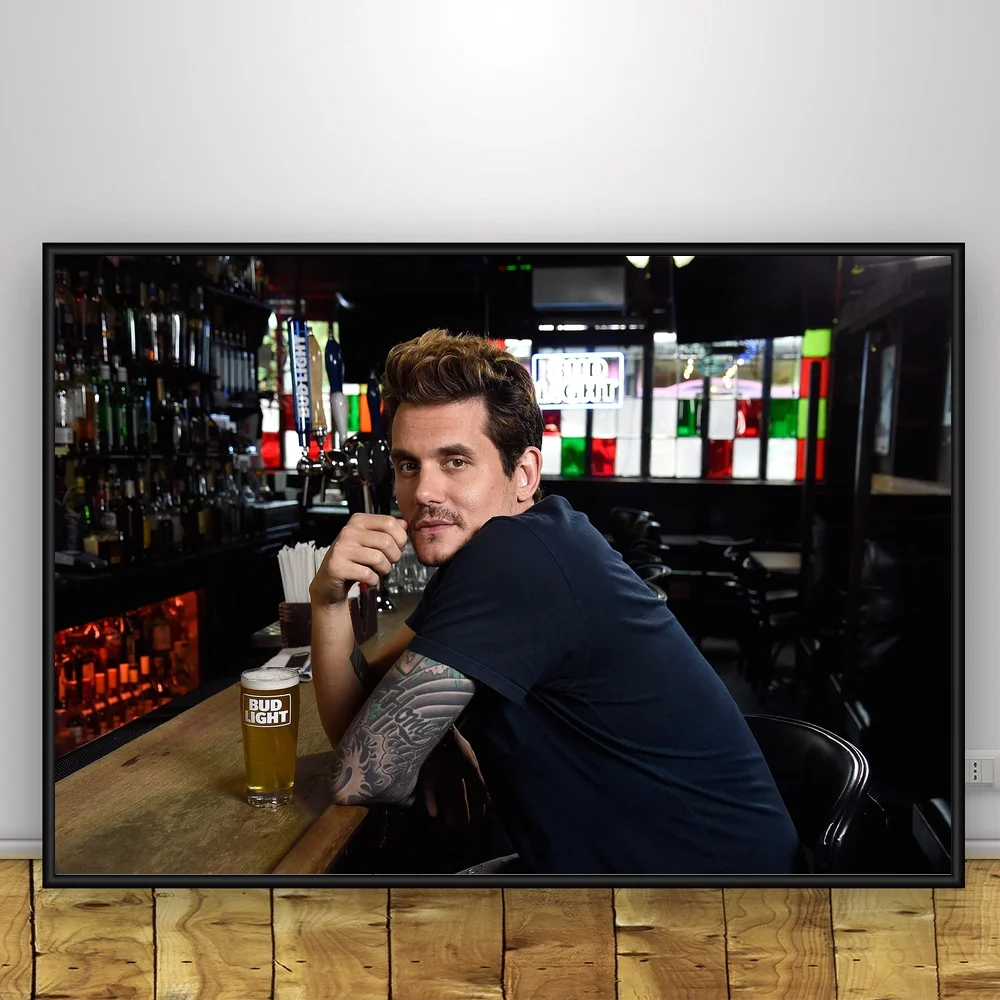 

John Mayer Art Silk Poster Wall Decor 12x18 24x36Inch