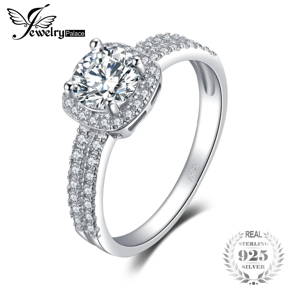 Vaarenota 安い Jewelrypalace ハロー 1 1ct ラウンドキュービックジルコニア婚約婚約指 輪本物の 925 スターリングシルバーリング女性のファッションジュエリー 通 販 価格 Vaarenota 安い Jewelrypalace ハロー 1 1ct ラウンドキュービックジルコニア婚約婚約指 輪本物の 925 スターリングシルバーリング女性のファッションジュエリー 通 販 価格