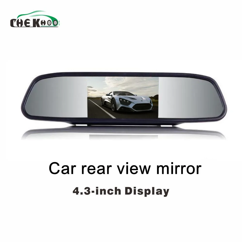 Car Monitor 4.3" Screen For Car Rear View Reverse Camera TFT LCD Rear
