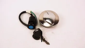 

Free Shipping GN GN125 Motorcycle Key Set Throttle Lock Set Power Switch Tank Caps Tank Covers