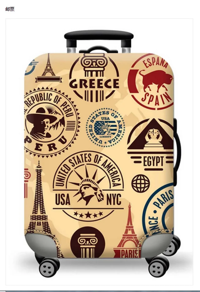 Waterproof Elastic Luggage Protective Cover for 20 To 30 Inch Trolley Suitcase Protect Dust Bag Case Travel Accessories Supplies