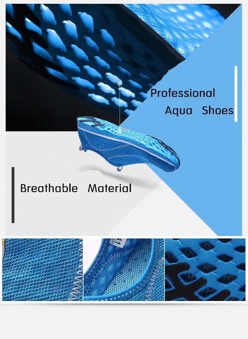 Sapatas de Água ao ar Livre dos Homens do Aqua Sapatos de Água para as Mulheres Sapatos de Esportes Tênis de Caminhada dos Homens Respiráveis 12 Esporte e Lazer