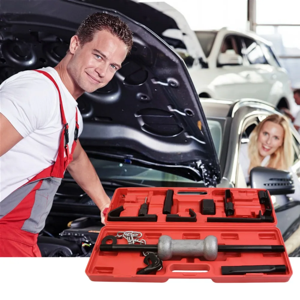 Professional Car Vehicle Automotive Metal Repair Tool Sets Kit ... - Professional Car Vehicle Automotive Metal Repair Tool Sets Kit Combination Tool Portable Car Emergency Metal Tool