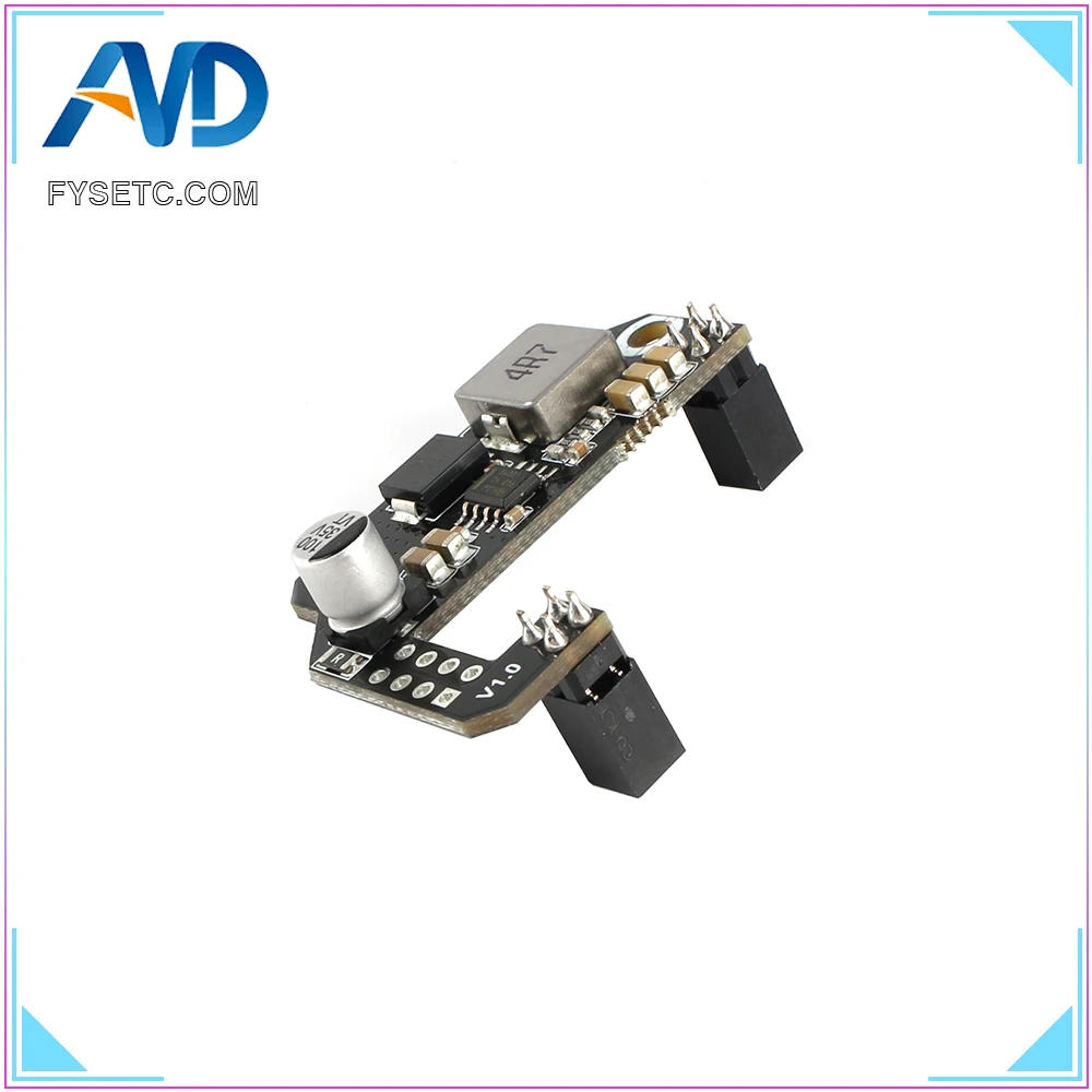 Бесшумная плата управления Cheetah v1.1 v1.2b 32bit TMC2209 TMC2208 + Addon от 24 В до 12 модуль для CR10 Ender
