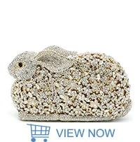 Elegant Bridal wedding party purses women evening party Classical diamonds full glass crystal small clutches