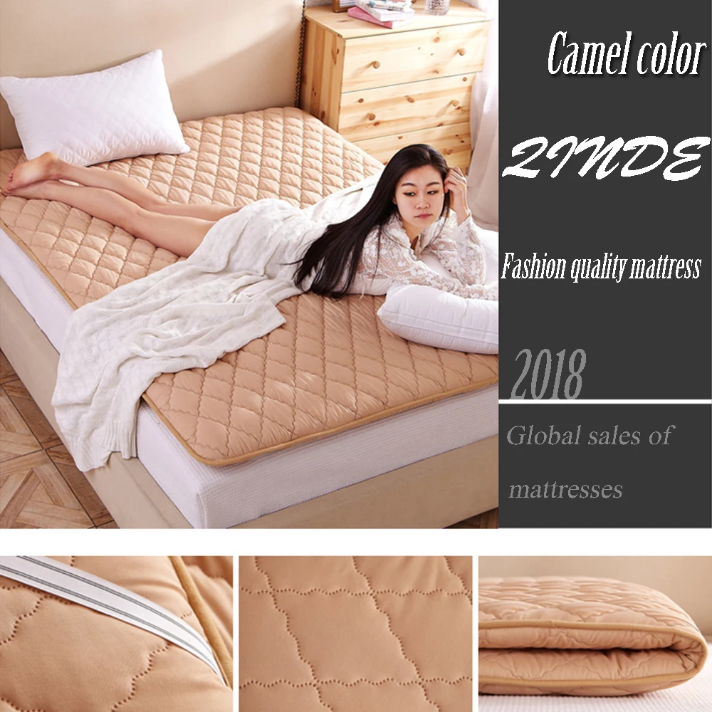 QINDE Hot Thicker mattress 1.8m bed 1.5m double dormitory student