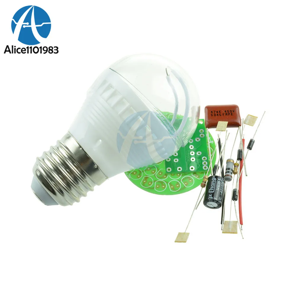 38 LED Energy Saving Lamp 2 4W with PBT Flame Retardant Shell font b Electronic b