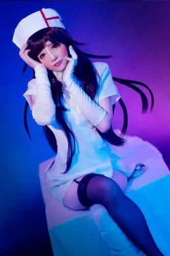 Danganronpa 3 сторона: безысходность Mikan Tsumiki белый костюм медсестры для Косплей+ повязка