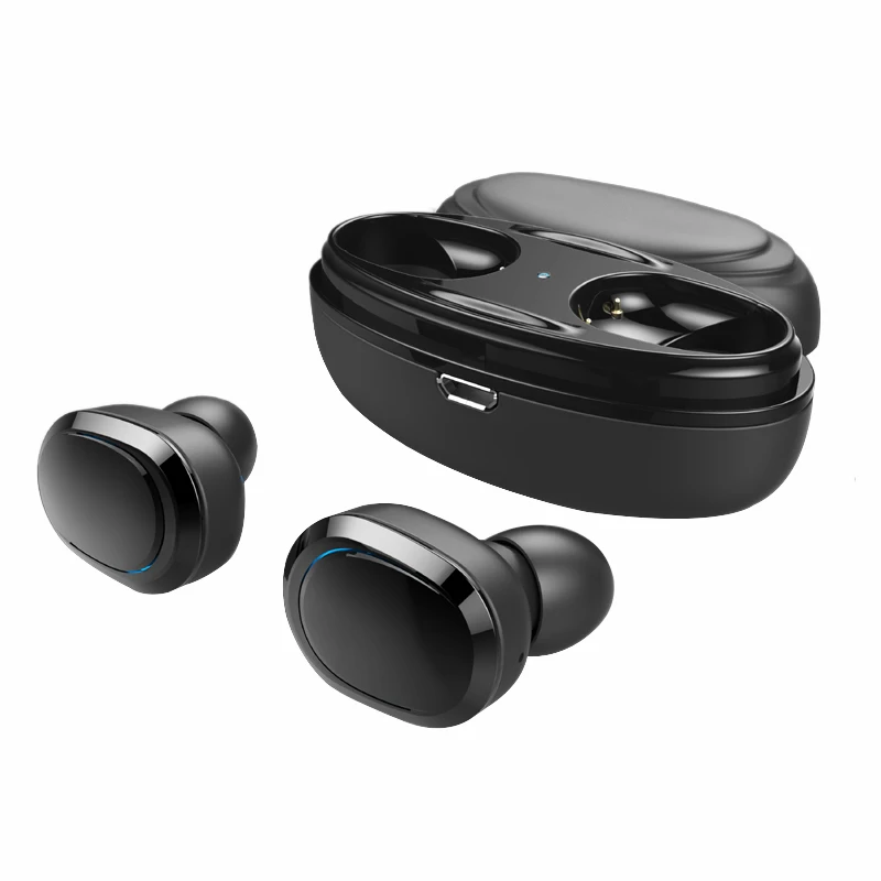 

2018 new T12 TWS Bluetooth Earphone Mini Bluetooth V4.1 Sports Headest Wireless Stereo earphone with MIC Charging Box In-Ear