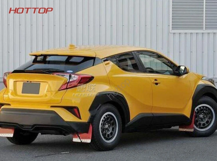 Для Toyota CHR автомобильный крыло вспышки арки колеса брови Авто колеса губы протектор Крышка отделка Unpaint Автомобиль Стайлинг