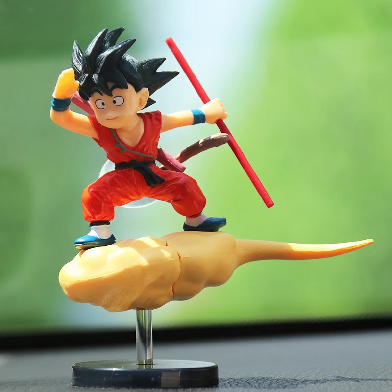 Сунь Укун тусклавто украшение летающий автомобиль украшение dragon ball автомобиль креативные знаменитости украшение окна - Название цвета: Серый