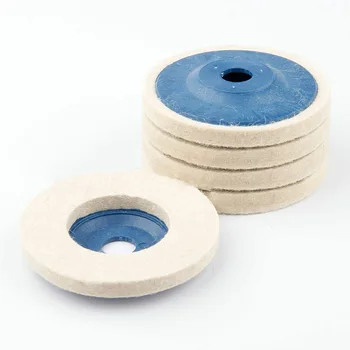 

5pcs 4\\\" Grinding Polishing Disc Round Wheel Buffing Pads Cleaning Woodworking