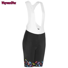 WaywardFox женский черный велосипедный комбинезон шорты велосипедная одежда короткая гелевая накладка