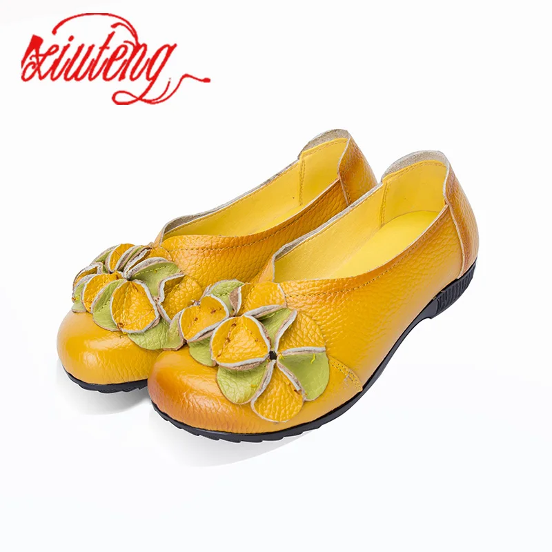 Xiuteng 2018 New Summer Shoes Woman Genuine Leather Flat Sandals Female Round Toe Shoes Soft Comfortable Women shoes цена Xiuteng 2018 New Summer Shoes Woman Genuine Leather Flat Sandals Female Round Toe Shoes Soft Comfortable Women shoes цены онлайн