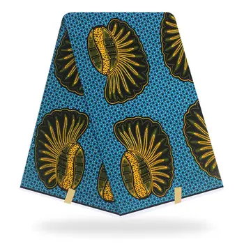 

Veritable Wax print Guaranteed Real Wax 6yard/lot 2019 New High Quality African Fabric Print fabric