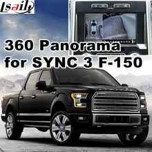 360 panorama & rear view interface para Ford SYNC 3 Foco Borda Fiesta Kuga etc LVDS de entrada de sinal RGB ligação espelho fundido tela