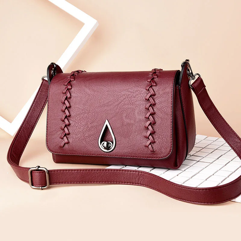

Fashion Ladies Genuine Leather Handbags Shoulder Bag For Women Messenger Bags, Flap Women Bag Shoulder Crossbody Bags