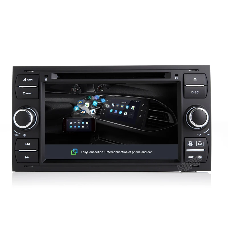 IPS Android 10 2G 2 din мультимедийный плеер для Ford Mondeo S max Focus C MAX Galaxy Fiesta Form Fusion Transit GPS DVD AV