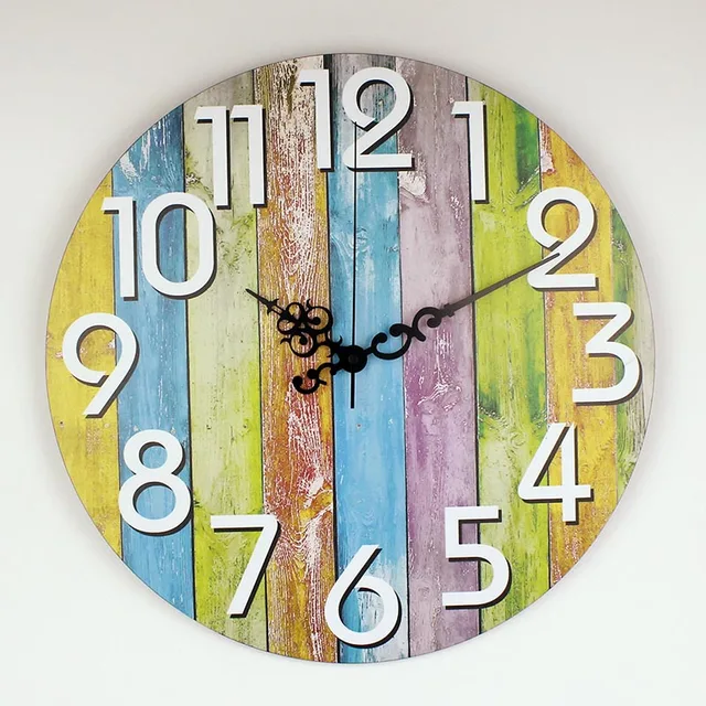 Neue Moderne Wanduhren Mittelmeer Pastoralen Wohnzimmer Wanduhr ... Neue Moderne Wanduhren Mittelmeer Pastoralen Wohnzimmer Wanduhr ...