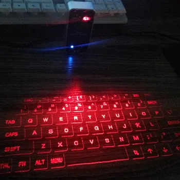 

Laser Projection Keyboard Bluetooth Wireless Virtual Keyboard Mouse English QWERTY keyboard Layout Multi-system compatibility F1