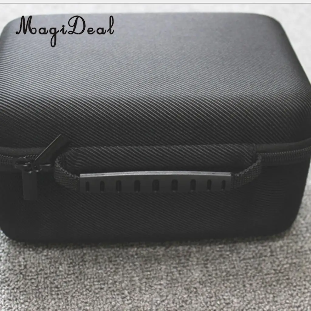Electronics Travel Organizer Storage Bag for Accessories Cable Cord EVA Black Large 