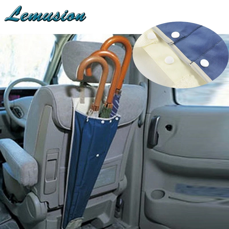 1Pcs Car umbrella set bag Oxford cloth hanging type storage bag for