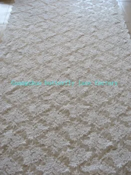 

New Embroidery Lace Dress Fabric, Nigerian Textile African Lace 15yard/lot