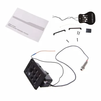 

Acoustic Guitar Pickup Preamp EQ Tuner Piezo Mic Beat For Presys Blend 301 J18