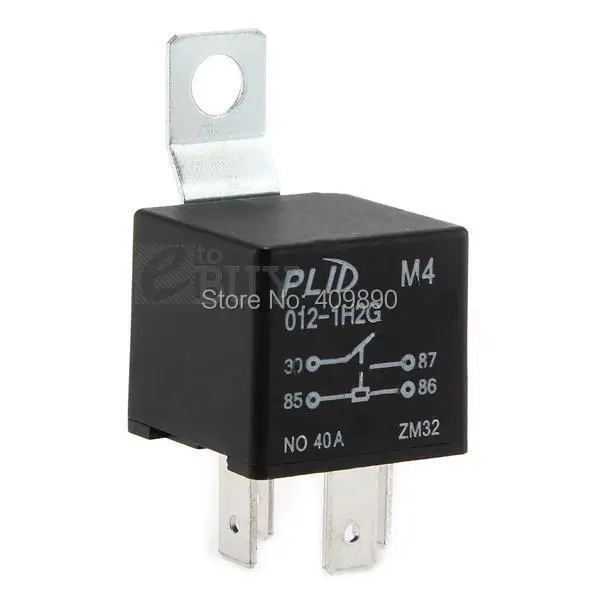 

CAR AUTO AUTOMOTIVE DC 12V 12 VOLT 40A AMP 4 PIN RELAY