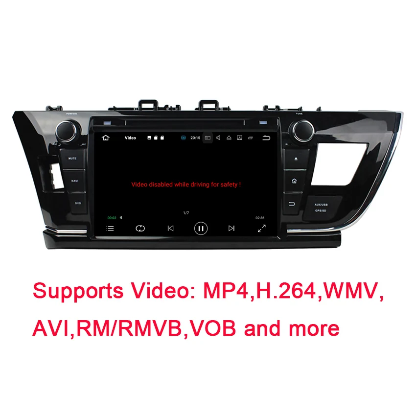 Discount YESSUN Android Car Navigation GPS For Toyota Corolla 2014~2015 Audio Video Radio Stereo Multimedia HD Touch Screen Player. 5