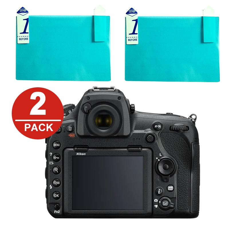 

2x LCD Screen Protector Protection Film for Nikon Z6 Z7 D500 D850 D750 D5 D7500 D7200 D810 D800 D610 D3500 D3400 D5600 D5500