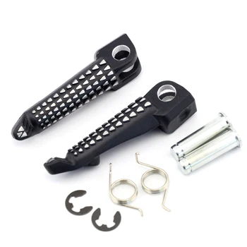 

For KAWASAKI ZX-6R NINJA ZX-10R Z1000 Z800 Z750R Motorcycle Rider Front Foot Pegs Footrest Adapters