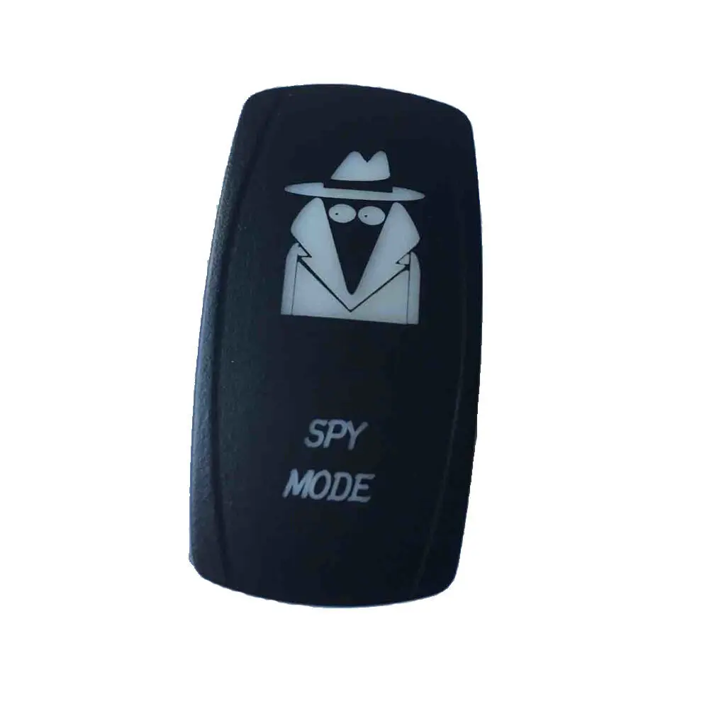 

12v20A,24v/10A Car marine switch 5-pin ON/OFF Rocker Switch SPY MODE SYMBOL
