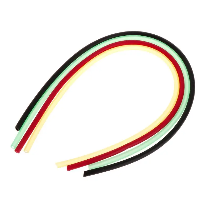 

10 Pcs/Set Fishing Tube Rubber Band Turnover Hook Professional DIY Handmade Rigging Accessories Tackle Elastic 10166
