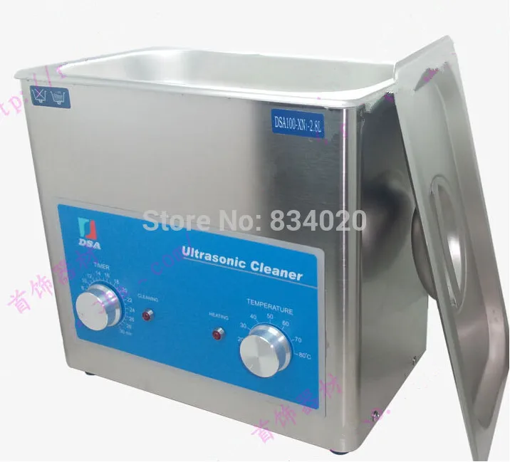 

Stainless Steel 2.8L Powerful Ultrasonic Cleaner for Watches,Watch Parts,watchmaker tools