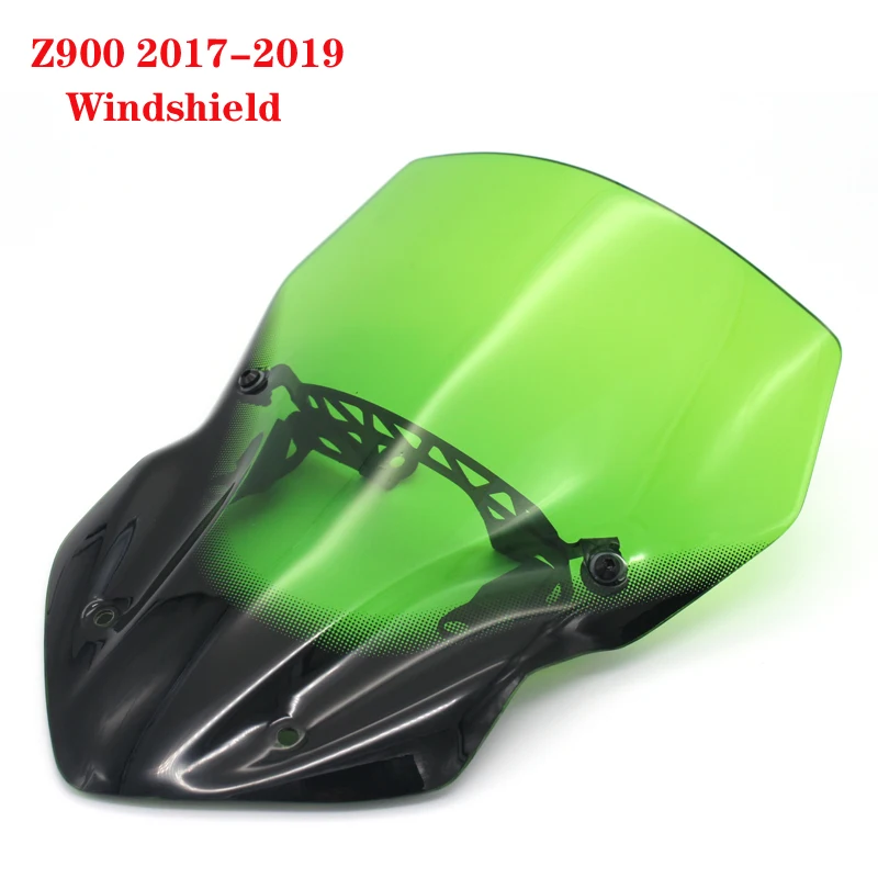 Ветровое стекло для мотоциклов Kawasaki Z900 Z 900 ZR900 2017 2018 2019|Козырьки от ветра и ветр.