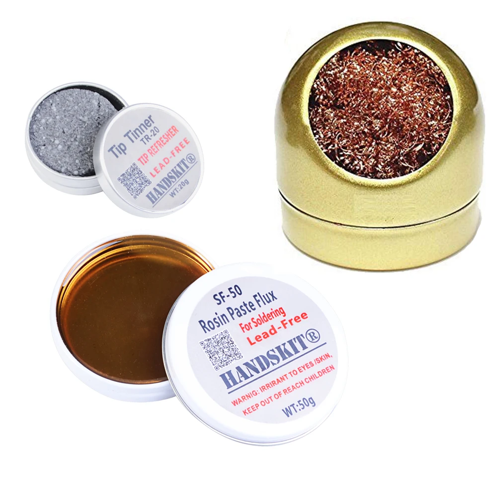 

Soldering Iron Tip Refresher and solder Pure flux/Paste Soldering Iron Tip cleaner Head Resurrection Soldering Acessory