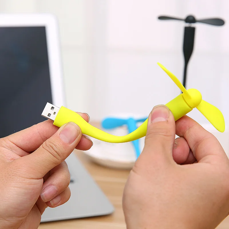 Горячая продажа Гибкая usb лампа портативный съемный USB мини вентилятор для всех