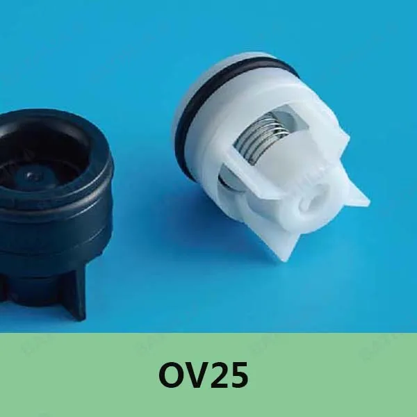 OV25 Plastic check valve easy assembly into faucets, fittings, pumps, filtration equipment size